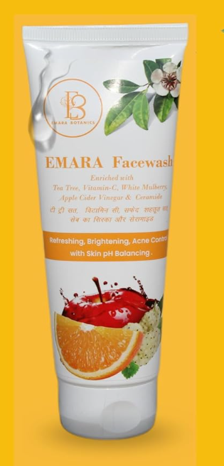 EMARA # Facewash #Tea Tree Oil # Vitamin-C # Apple Cider # Apple cider # Ceramide